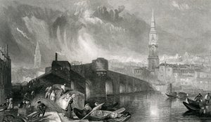 W.ミラーによって刻まれたインヴァネス、1836 作： Joseph Mallord William Turner